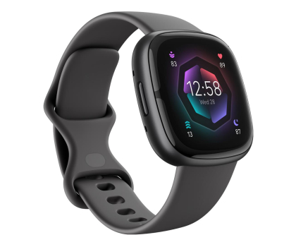 Smartwatch FITBIT by Google  Smartwatch Sense 2, Shadow Grey/Graphite